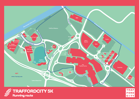 TraffordCity Running Route
