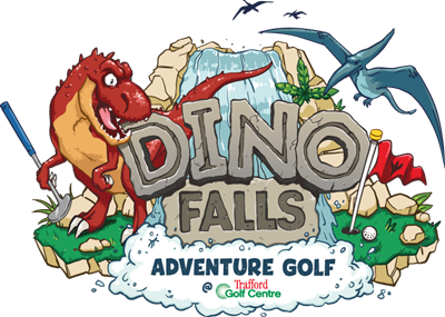 Dino Falls Adventure Golf logo