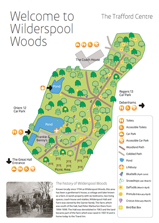 Wilderspool Woods poster
