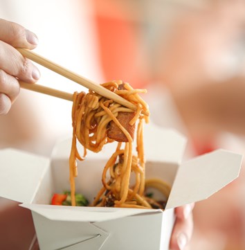 Takeaway Asian food