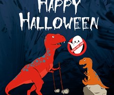 Happy Halloween from Dino Falls Adventure Golf