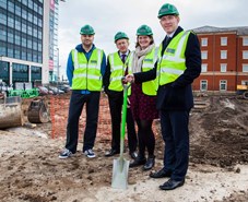 Peel Land and Property has broken ground on the new highly sustainable £1.5 million purpose-built nursery