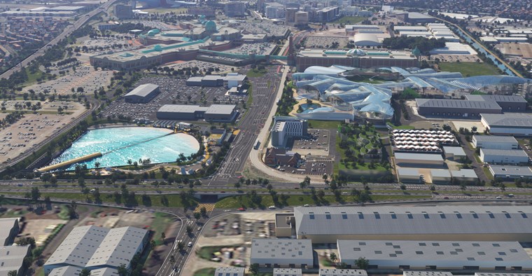 TraffordCity CGI future developments