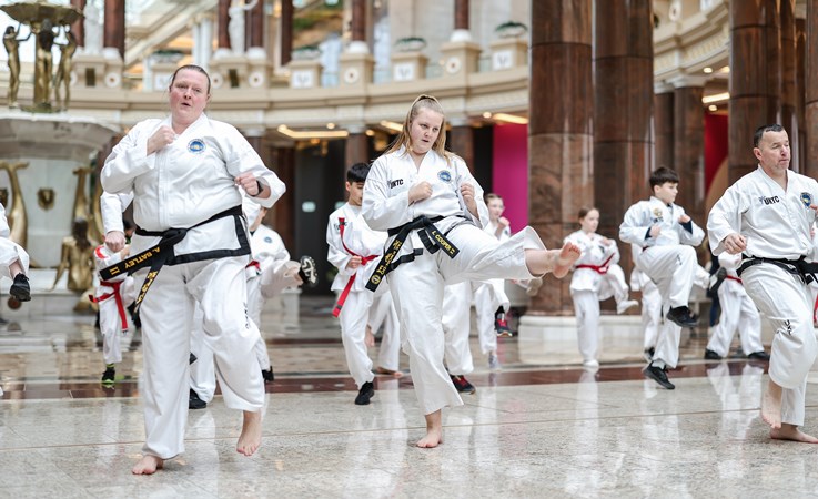 Taekwondo at Trafford Palazzo
