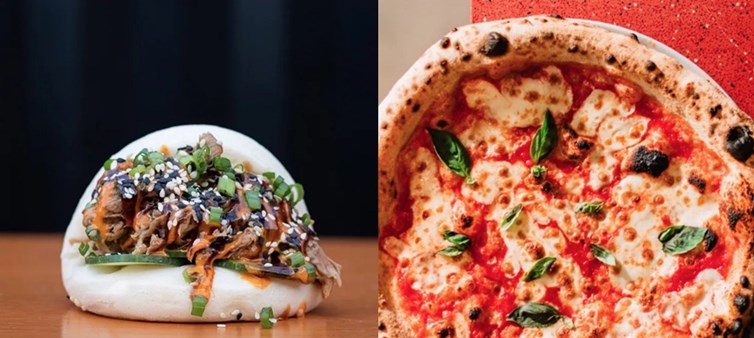 Little Bao Boy and Ply Pizza at King Pins