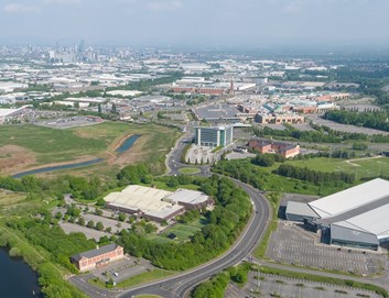 TraffordCity from the air